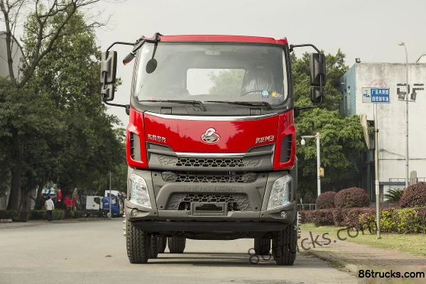 Dongfeng Liuqi Nouveau Chenglong M3 220 ch 6X2(8 roues) 5,6 m camion benne (pont arrière en acier moulé 300) Extérieur (2) | 86Trucks