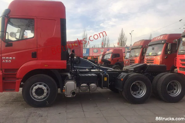SAIC Hongyan Jieka C500 Heavy Truck 430hp 6X4(10 wheels) Tractor Truck Exterior (3) | 86Trucks