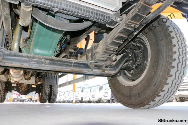 FAW Jiefang Qingdao Long V 220 ch 4X2(6 roues) camion pompe à béton (marque Hailongjite) Châssis (3) | 86Trucks