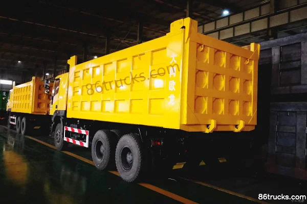 Hongyan Jingang Kuangba 380hp 6X4(10 wheels) Mining Dump Truck Exterior (3) | 86Trucks