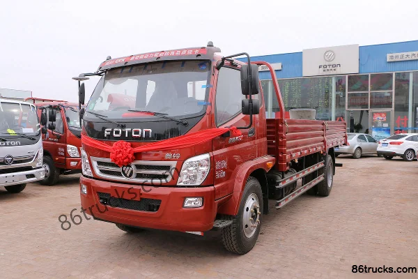Foton Ollin CTX Tech Edition 156 hp 4X2(6 wheels) 5.8m Flatbed Light Truck Exterior (3) | 86Trucks