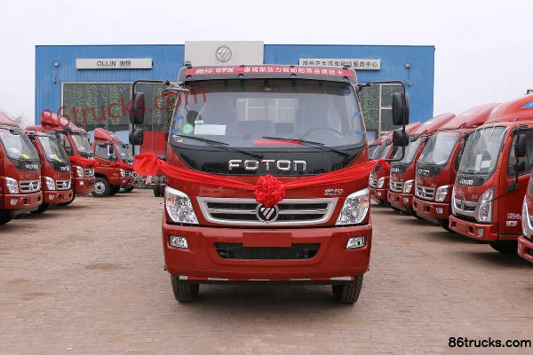 Foton Ollin CTX Tech Edition 156 hp 4X2(6 wheels) 5.8m Flatbed Light Truck Exterior (2) | 86Trucks