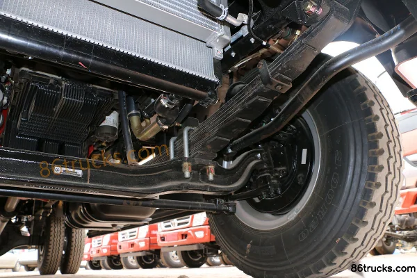 Foton Ollin CTX Tech Edition 156 hp 4X2(6 wheels) 5.8m Flatbed Light Truck Chassis (3) | 86Trucks