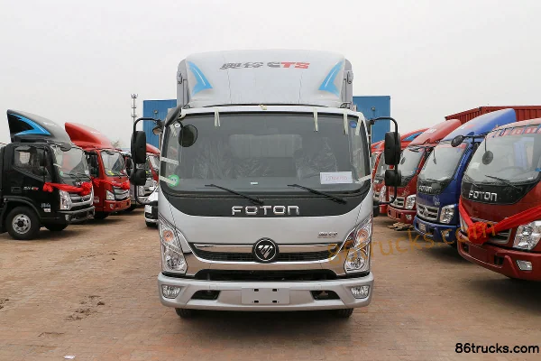 Foton Aoling CTS 156hp 4X2(6 wheels) 4.17m Single Row Railed Light Truck Exterior (2) | 86Trucks
