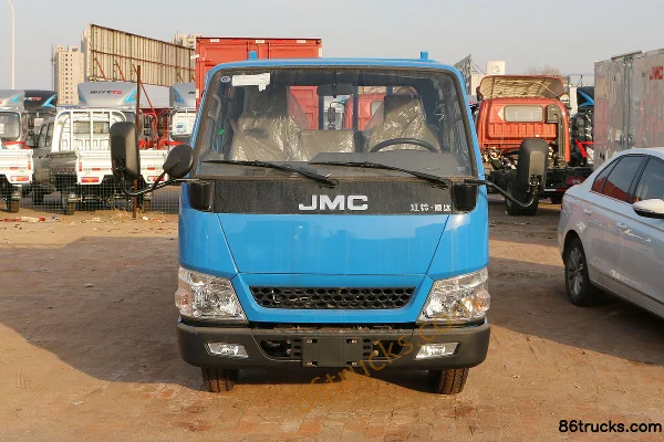 JMC Shunda Narrow Body Luxury Edition 116 hp 4X2(6 wheels) 3.265m Double Row Flatbed Light Truck Exterior (2) | 86Trucks