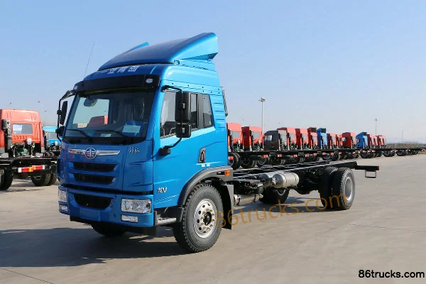 FAW Jiefang Qingdao Long V2.0 camion moyen 220 ch 4X2(6 roues) 7,8 m camion porteur à toit ouvrant (rapport de pont 4.444) Extérieur (3) | 8