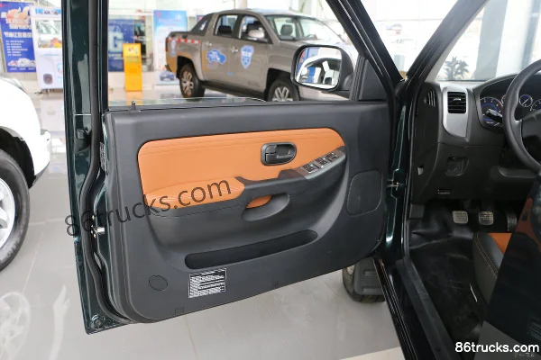 JMC Baodian 2018 New Super Value Edition Luxury 2.9T Diesel 125hp 2WD Extended Cargo Box Double Cab Pickup Chassis (1) | 86Trucks
