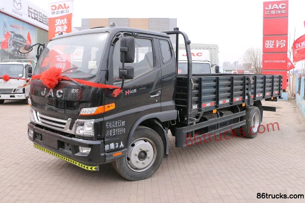 JAC Junling V7 154 ch 4X2(6 roues) 5,2 m camion léger à ridelles avec cabine avancée Extérieur (3) | 86Trucks
