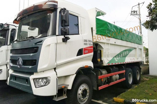 SANY Heavy Industry C8 350hp 6X4(10 wheels) Dump Refuse Truck Exterior (2) | 86Trucks