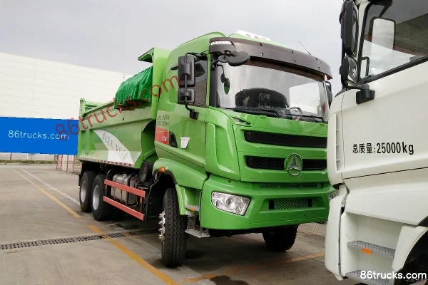 SANY Heavy Industry C8 350hp 6X4(10 wheels) Dump Refuse Truck Exterior (3) | 86Trucks