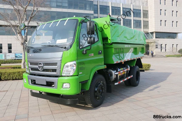 Foton Ruwo E3 140 ch 4X2(6 roues) 4 m camion benne LNG Extérieur (3) | 86Trucks