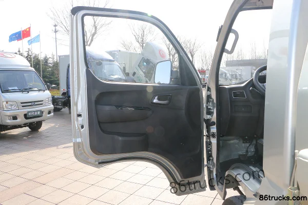 Foton Xiangling M2 1.5L 112hp 4X2(6 wheels) Gasoline 3.3m Single Row Flatbed Micro Truck Cab (1) | 86Trucks