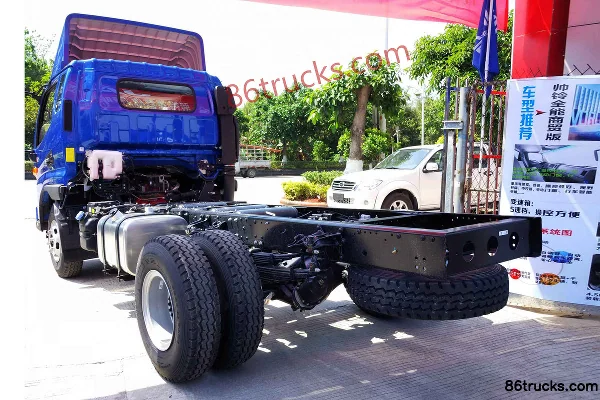 JAC Junling V6 143 hp 4X2(6 wheels) 4.18m single-row light truck chassis Exterior (2) | 86Trucks