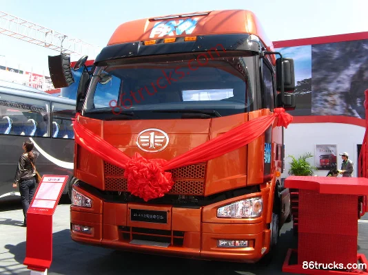 FAW Jiefang J6P Classic Edition 420 hp 4X2(6 wheels) AMT Automatic Tractor Truck Exterior (3) | 86Trucks