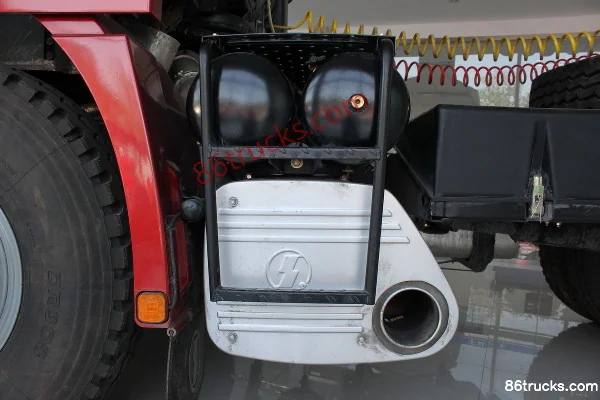 SHACMAN Delong F3000 camion lourd 375 ch 6X4(10 roues) tracteur routier (léger) Châssis (2) | 86Trucks