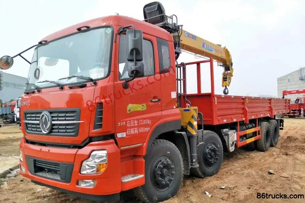 Dongfeng Commercial Vehicle Tianlong 315 hp 8X4(12 wheels) Truck-mounted Crane (Chengliwei Brand) Exterior (3) | 86Trucks