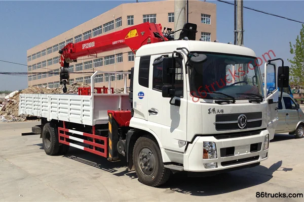 Dongfeng Commercial Vehicle Tianjin 180 hp 4X2(6 wheels) Truck Mounted Crane (Chengliwei Brand) Exterior