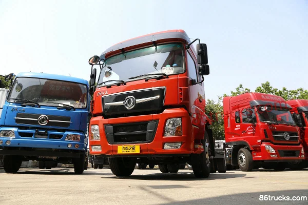 Dongfeng Commercial Vehicle Tianlong Heavy Truck 315 hp 4X2(6 wheels) Tractor Truck Exterior (3) | 86Trucks
