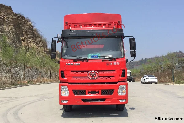 Sanhuan Shitong Haolong 280hp 8X2(10 wheels) 9.6m Stake Cargo Truck Exterior (2) | 86Trucks