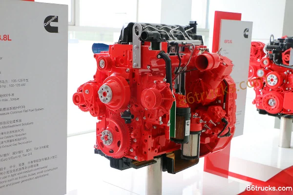 Foton ISF3.8s5154 154 hp 3.8L China V Diesel Engine Exterior
