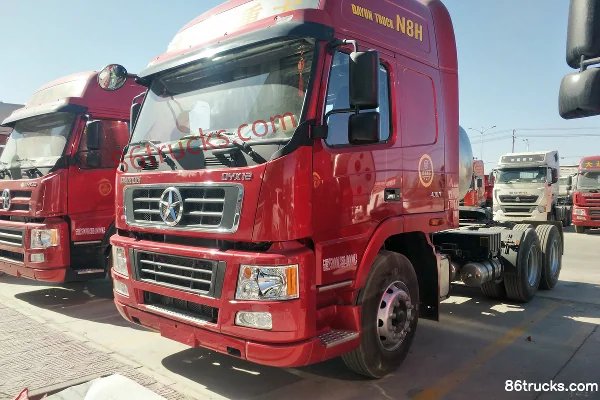Dayun New N8H Heavy Truck 400hp 6X4(10 wheels) LNG Tractor Truck Exterior (3) | 86Trucks