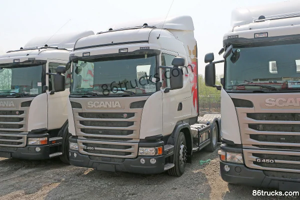 Scania G-Series Heavy Truck 450 hp 6X2(8 wheels) Tractor Truck (Model G450) Exterior (3) | 86Trucks