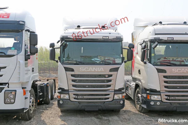 Scania G-Series Heavy Truck 450 hp 6X2(8 wheels) Tractor Truck (Model G450) Exterior (2) | 86Trucks