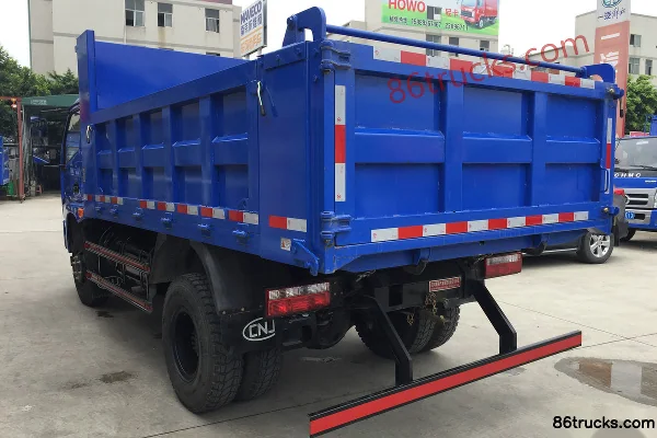 NanJun Ruiji 130 ch 4X2(6 roues) camion benne 3,9 m Extérieur (3) | 86Trucks