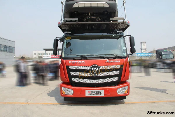 Foton Auman New ETX 6 Series Heavy Truck 245hp 4X2(6 wheels) 9.53m van cargo truck Exterior (2) | 86Trucks