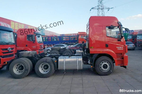 SAIC Hongyan Jieka C500 Heavy Truck 375 hp 6X4(10 wheels) Tractor Truck Exterior (3) | 86Trucks
