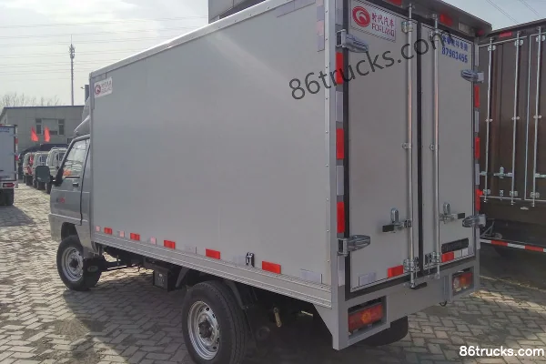 Foton Times Yuling VQ1 1.2L 86hp 4X2(6 wheels) Gasoline 3.05m Single Row Van Micro Truck Exterior (2) | 86Trucks