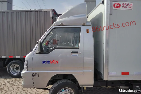 Foton Times Yuling VQ1 1.2L 86hp 4X2(6 wheels) Gasoline 3.05m Single Row Van Micro Truck Exterior (3) | 86Trucks
