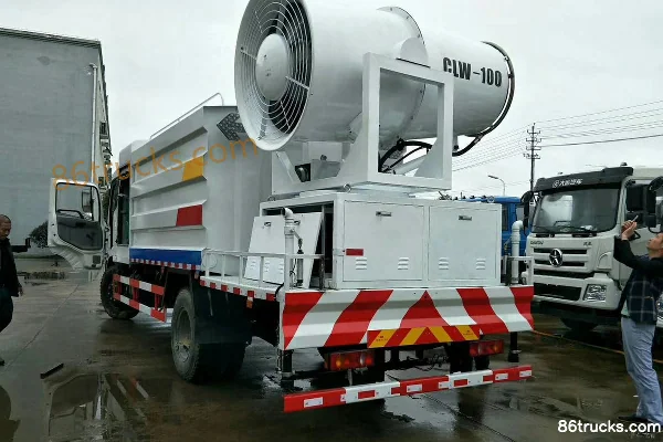 Dongfeng Commercial Vehicle Tianjin 180hp 4X2(6 wheels) Multi-function Dust Suppression Truck (Chengliwei Brand) Exterior (2) | 86Trucks