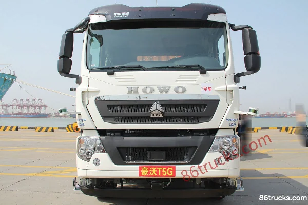 Sinotruk HOWO T5G Heavy Truck 25T 6X4(10 wheels) Electric Tractor Truck 374.65kWh Exterior
