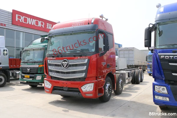Foton Auman EST Série 9 Camion lourd 400 ch 8X4(12 roues) Camion porteur à ridelles 9,6 m Extérieur (2) | 86Trucks