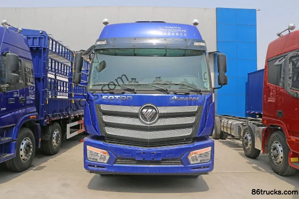 Foton Auman New ETX 6 Series Heavy Truck 270hp 6X2(8 wheels) 7.8m Stake Truck (459 Rear Axle) Exterior (2) | 86Trucks