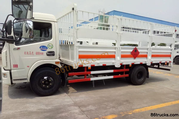 Dongfeng Duolika D7 156 ch 4X2(6 roues) 5,1 m transport de bouteilles de gaz Extérieur (3) | 86Trucks