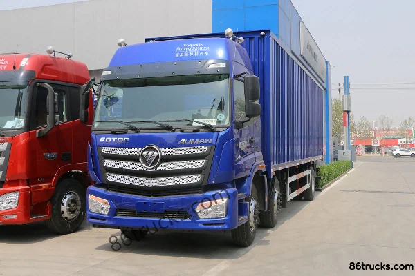 Foton Auman New ETX 6 Series Heavy Truck 280 hp 6X2(8 wheels) 9.53m Stake Cargo Truck (440 Rear Axle) Exterior (3) | 86Trucks
