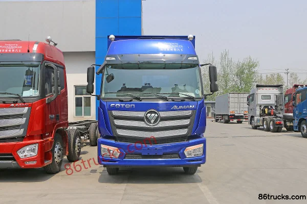 Foton Auman New ETX 6 Series Heavy Truck 280 hp 6X2(8 wheels) 9.53m Stake Cargo Truck (440 Rear Axle) Exterior (2) | 86Trucks