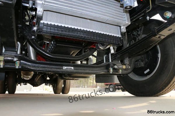 Foton Times Leading 3 115hp 4X2(6 wheels) 3.8m Semi-row Flatbed Light Truck (6-speed) Chassis (3) | 86Trucks