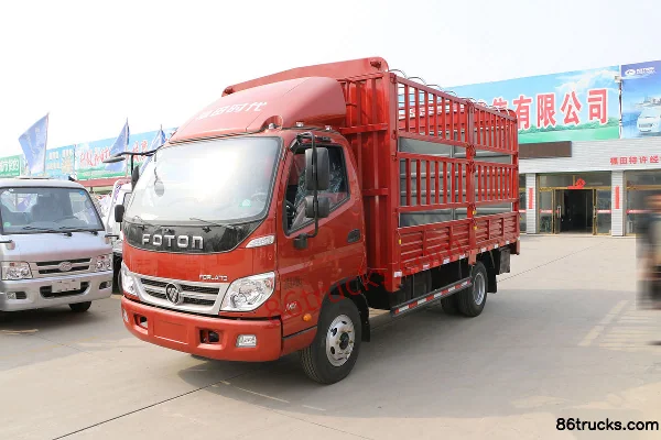 Foton Times M3 110 hp 4X2(6 wheels) 3.8m semi-row stake truck Exterior (3) | 86Trucks