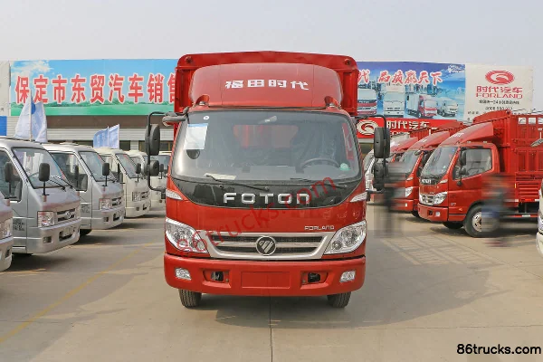 Foton Times M3 110 hp 4X2(6 wheels) 3.8m semi-row stake truck Exterior (2) | 86Trucks