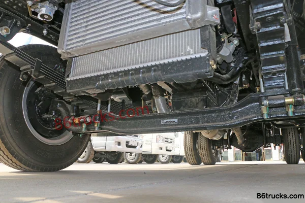 Foton Times M3 110 hp 4X2(6 wheels) 3.8m semi-row stake truck Chassis (1) | 86Trucks