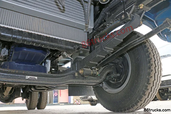 Feidi X3 série 130 ch 4X2(6 roues) 3,83 m camion benne (Changtai 8A45X) Châssis (3) | 86Trucks