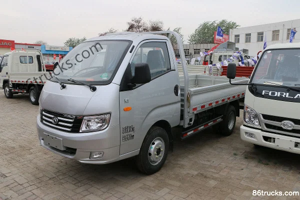 Foton Times K1 68hp 4X2(6 wheels) 3.34m Single Row Flatbed Light Truck (Ratio 4.875) Exterior (3) | 86Trucks