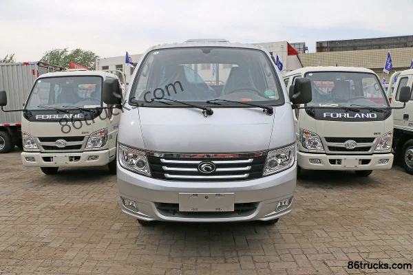 Foton Times K1 68hp 4X2(6 wheels) 3.34m Single Row Flatbed Light Truck (Ratio 4.875) Exterior (2) | 86Trucks