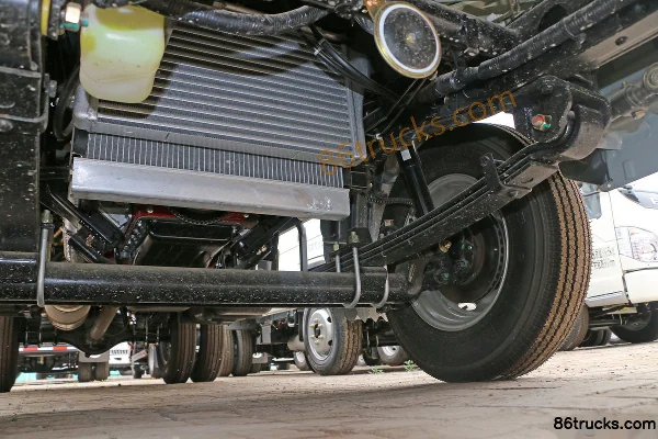 Foton Times K1 68hp 4X2(6 wheels) 3.34m Single Row Flatbed Light Truck (Ratio 4.875) Chassis (3) | 86Trucks