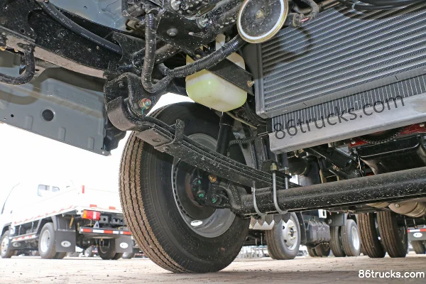 Foton Times K1 68hp 4X2(6 wheels) 3.34m Single Row Flatbed Light Truck (Ratio 4.875) Chassis (1) | 86Trucks