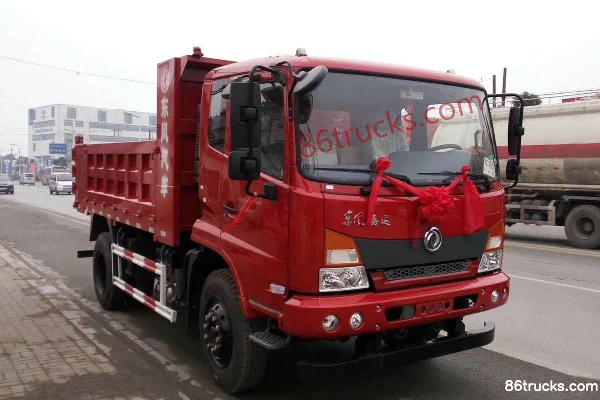 Dongfeng (original special chassis) Jiayun 160hp 4X2(6 wheels) 4.75m dump truck Exterior