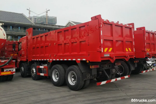 Sanhuan Shitong Haolong Heavy Truck 270 hp 8X4(12 wheels) 6.2m Dump Truck Exterior (3) | 86Trucks